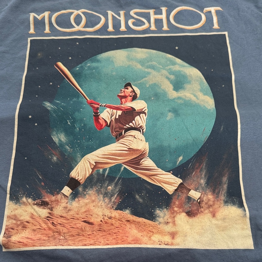 Bella Canvas Blue Graphic Tee